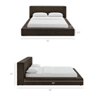 Modway Luma Chenille Upholstered King Platform Bed Frame