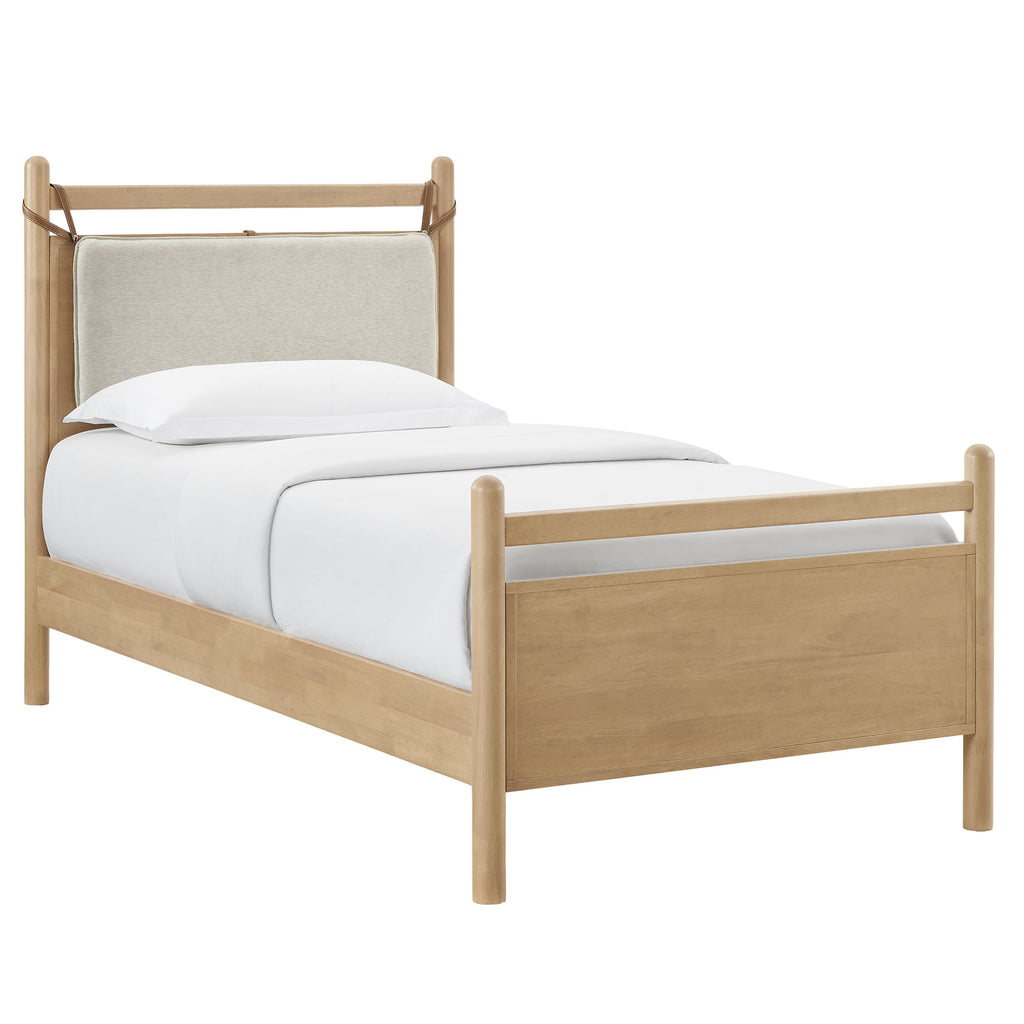 Modway Leni Twin Size Wood Platform Bed Frame