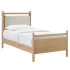 Modway Leni Twin Size Wood Platform Bed Frame
