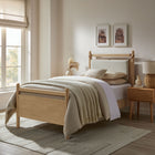 Modway Leni Twin Size Wood Platform Bed Frame