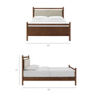 Modway Leni King Size Wood Platform Bed Frame