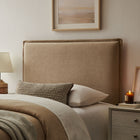 Modway Camille Upholstered Linen Blend Twin Size Headboard