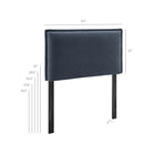 Modway Camille Upholstered Linen Blend Twin Size Headboard