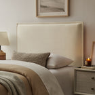 Modway Camille Upholstered Linen Blend Twin Size Headboard