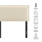Modway Camille Upholstered Linen Blend Twin Size Headboard