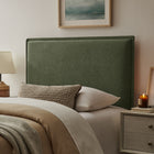 Modway Camille Upholstered Linen Blend Twin Size Headboard