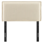 Modway Camille Striped Linen Blend Twin Size Headboard