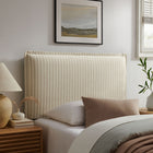 Modway Camille Striped Linen Blend Twin Size Headboard
