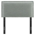 Modway Camille Striped Linen Blend Twin Size Headboard
