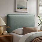 Modway Camille Striped Linen Blend Twin Size Headboard