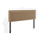 Modway Camille Upholstered Linen Blend Full Size Headboard