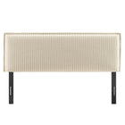 Modway Camille Striped Linen Blend Full Size Headboard