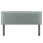Modway Camille Striped Linen Blend Full Size Headboard