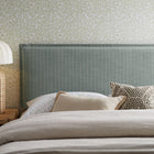 Modway Camille Striped Linen Blend Full Size Headboard