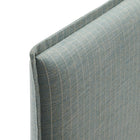 Modway Camille Striped Linen Blend Queen Size Headboard