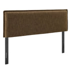Modway Camille Striped Linen Blend King Size Headboard