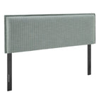 Modway Camille Striped Linen Blend King Size Headboard
