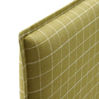Modway Camille Checkered Linen Blend King Size Headboard