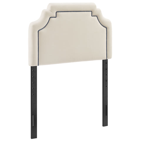 Modway Magnolia Stain-Resistant Performance Velvet Twin Size Headboard