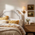 Modway Magnolia Stain-Resistant Performance Velvet Twin Size Headboard