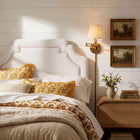 Modway Magnolia Stain-Resistant Performance Velvet Twin Size Headboard
