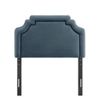Modway Magnolia Stain-Resistant Performance Velvet Twin Size Headboard