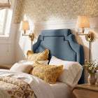 Modway Magnolia Stain-Resistant Performance Velvet Twin Size Headboard