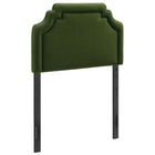 Modway Magnolia Stain-Resistant Performance Velvet Twin Size Headboard