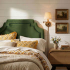 Modway Magnolia Stain-Resistant Performance Velvet Twin Size Headboard