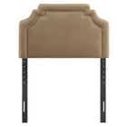 Modway Magnolia Stain-Resistant Performance Velvet Twin Size Headboard
