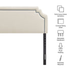 Modway Magnolia Stain-Resistant Performance Velvet Queen Size Headboard