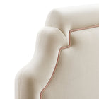 Modway Magnolia Stain-Resistant Performance Velvet Queen Size Headboard
