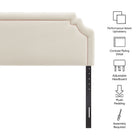 Modway Magnolia Stain-Resistant Performance Velvet Queen Size Headboard