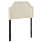 Modway Magnolia Upholstered Fabric Twin Size Headboard