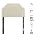 Modway Magnolia Upholstered Fabric Twin Size Headboard