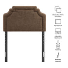 Modway Magnolia Upholstered Fabric Twin Size Headboard