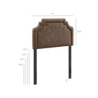 Modway Magnolia Upholstered Fabric Twin Size Headboard