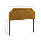 Modway Magnolia Upholstered Fabric Full Size Headboard