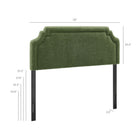 Modway Magnolia Upholstered Fabric Full Size Headboard