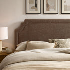 Modway Magnolia Upholstered Fabric Full Size Headboard
