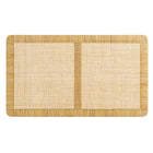 Modway Sandy Wall Mounted Wood and Rattan Twin Size Headboard