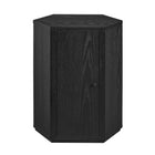 Modway Kade Faceted Wood Side Table