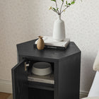 Modway Kade Faceted Wood Side Table