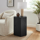 Modway Kade Faceted Wood Side Table
