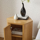 Modway Kade Faceted Wood Side Table