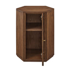 Modway Kade Faceted Wood Side Table