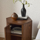 Modway Kade Faceted Wood Side Table