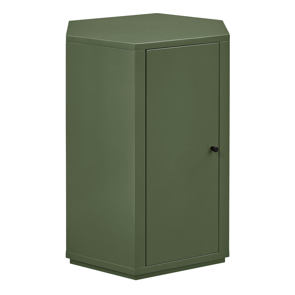 Modway Kade Faceted Semi-Gloss Side Table