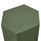 Modway Kade Faceted Semi-Gloss Side Table