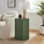 Modway Kade Faceted Semi-Gloss Side Table